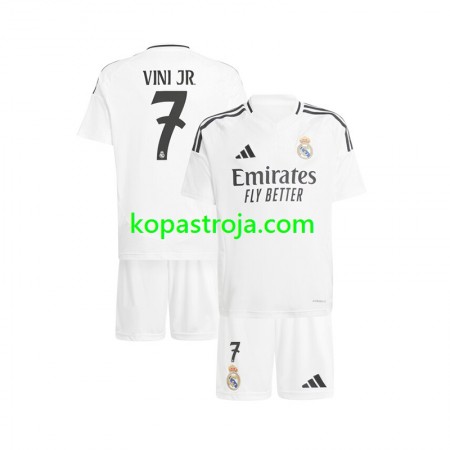 Billiga Fotbollströjor Real Madrid Vinicius Junior 7 Barn Hemma tröja 2024/25 Kortärmad